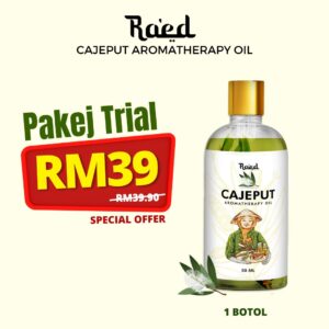 Pakej 1 Botol Raed Cajeput